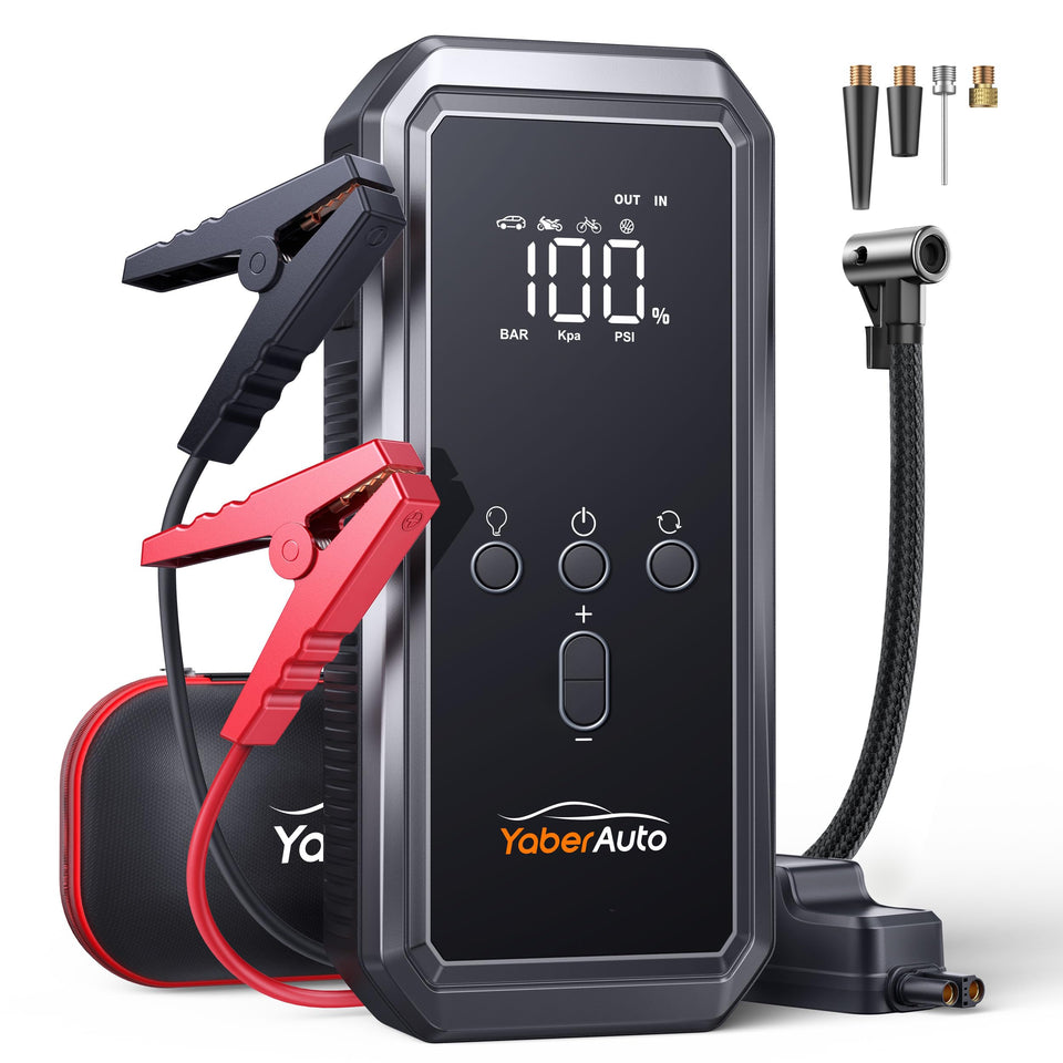 YaberAuto YA70 front panel showing controls and ports for quick access and convenience