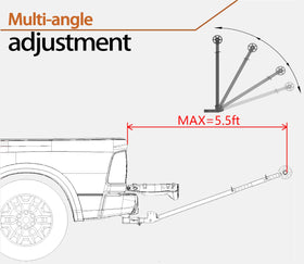 YACUTA carrying kayak showing stable support and tiedown convenience
