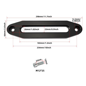 YaeKoo hawse fairlead mounted on bumper demonstrating easy fit and secure installation