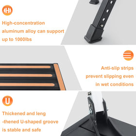 Yagud thick rubber feet detail providing strong grip and stability benefit