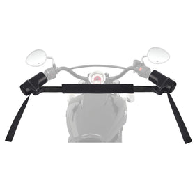 YaHees front view of handlebar strap showing secure fit and protection