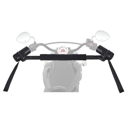 YaHees front view of handlebar strap showing secure fit and protection