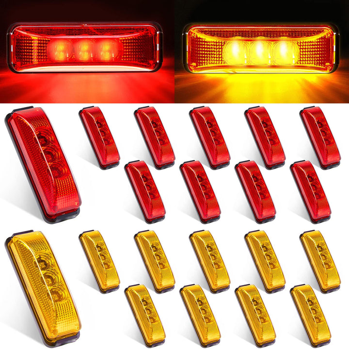 Yahenda front view of marker light showing clear signaling benefit