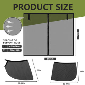 Yahenda close-up of nylon mesh texture highlighting breathable, durable material benefit