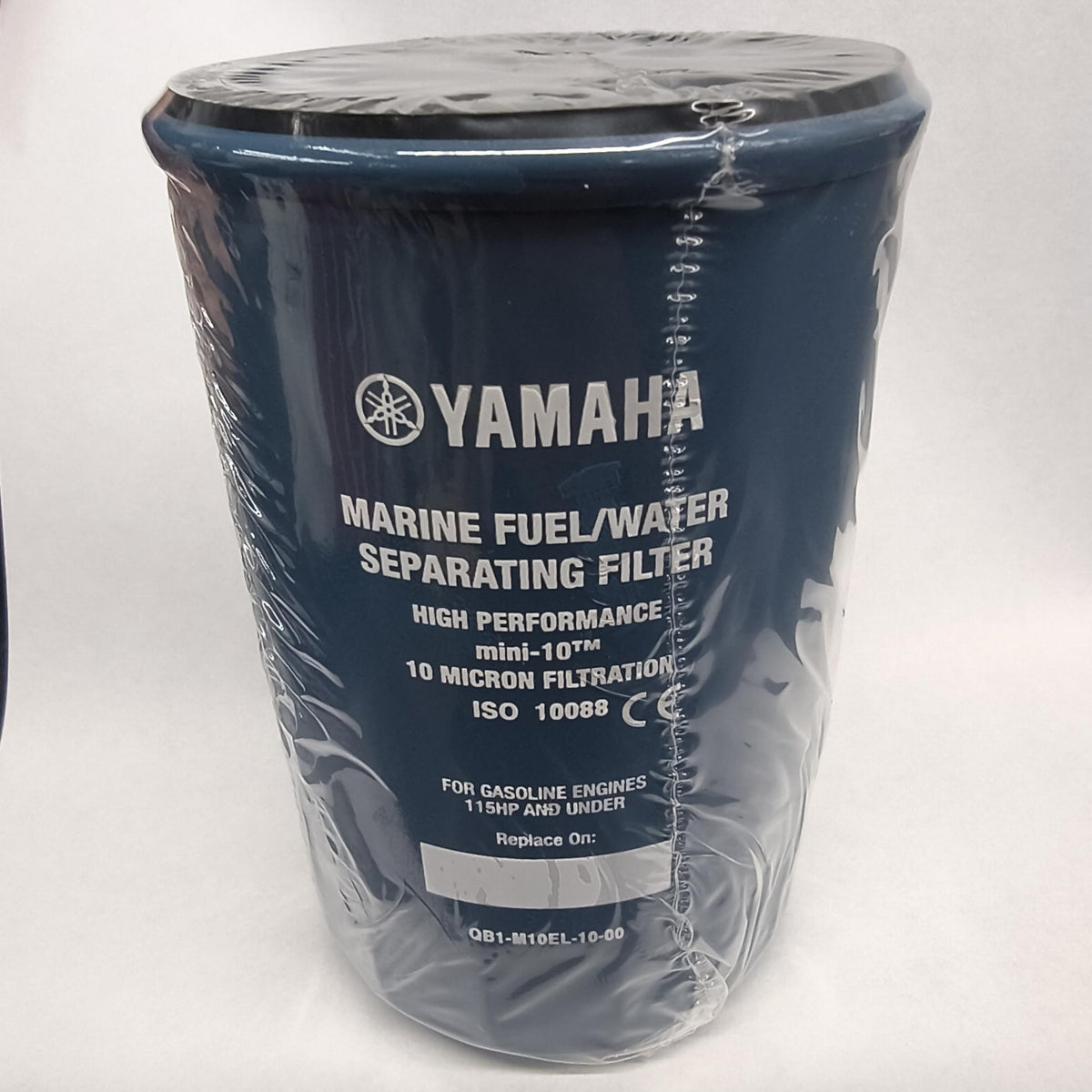 YAMAHA fuel/water separator front view showing OEM fit and reliable protection