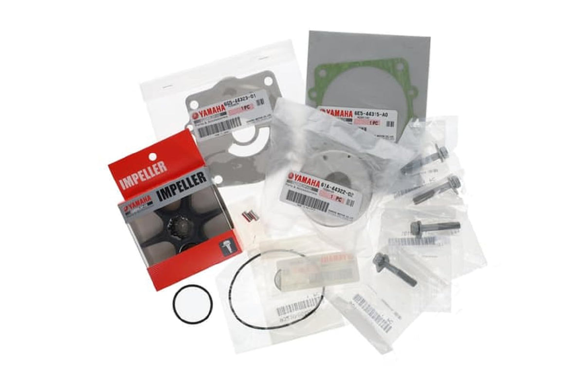 YAMAHA impeller close-up highlighting durable blades for consistent flow