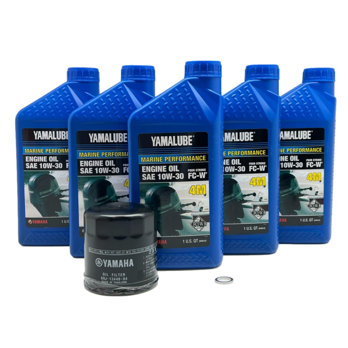 Yamaha Yamalube kit front packaging showing OEM quality and easy identification
