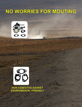 YAMAKATO fuel line and gaskets image showing included parts for hassle-free install