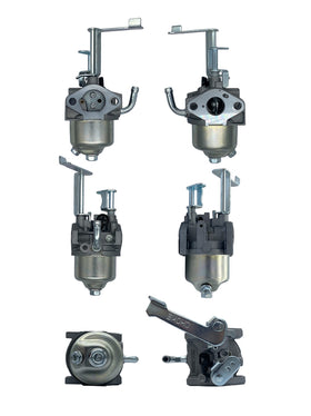 YAMAKATO carburetor installed on a small generator demonstrating restored fuel delivery