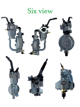 YAMAKATO carburetor beside a ruler displaying dimensions for accurate compatibility check