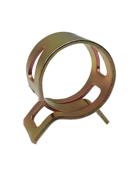 YAMAKATO steel hose clamps detail demonstrating secure fit and corrosion resistance