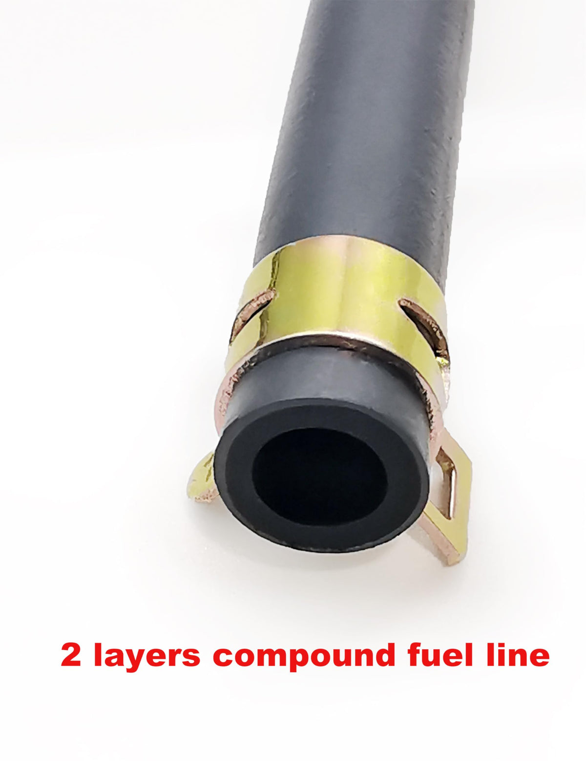 YAMAKATO metal clips and hose ends detail emphasizing reliable sealing and durability