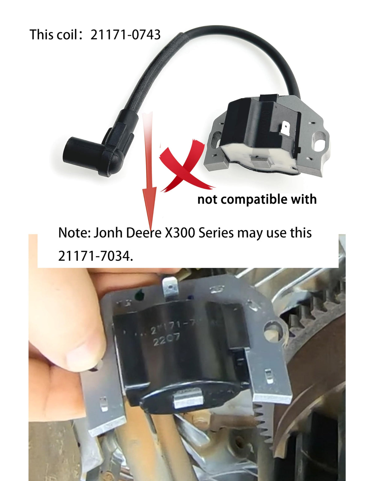 YAMAKATO coil connector close-up highlighting terminal layout for easy installation