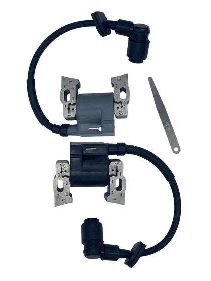 YAMAKATO front view of left and right coils showing mounting shape and fit