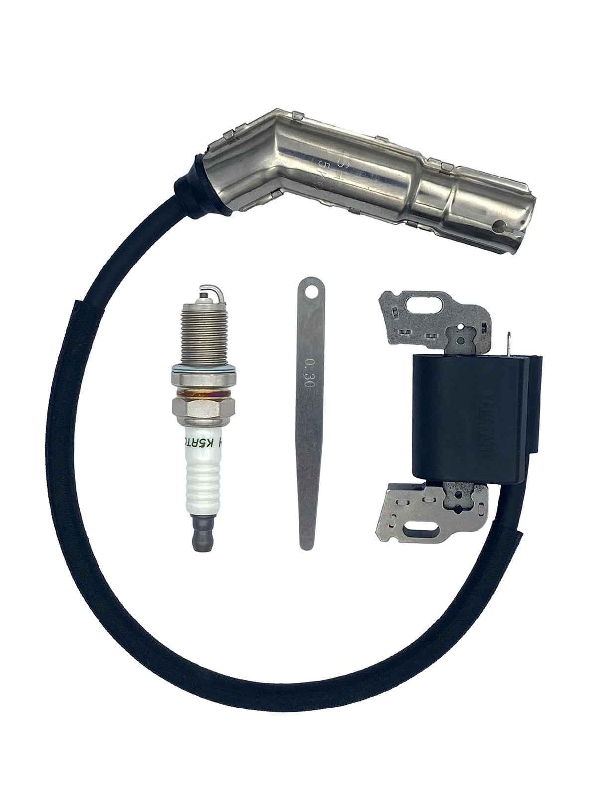 YAMAKATO front view of ignition coil showing fit and finish for easy replacement