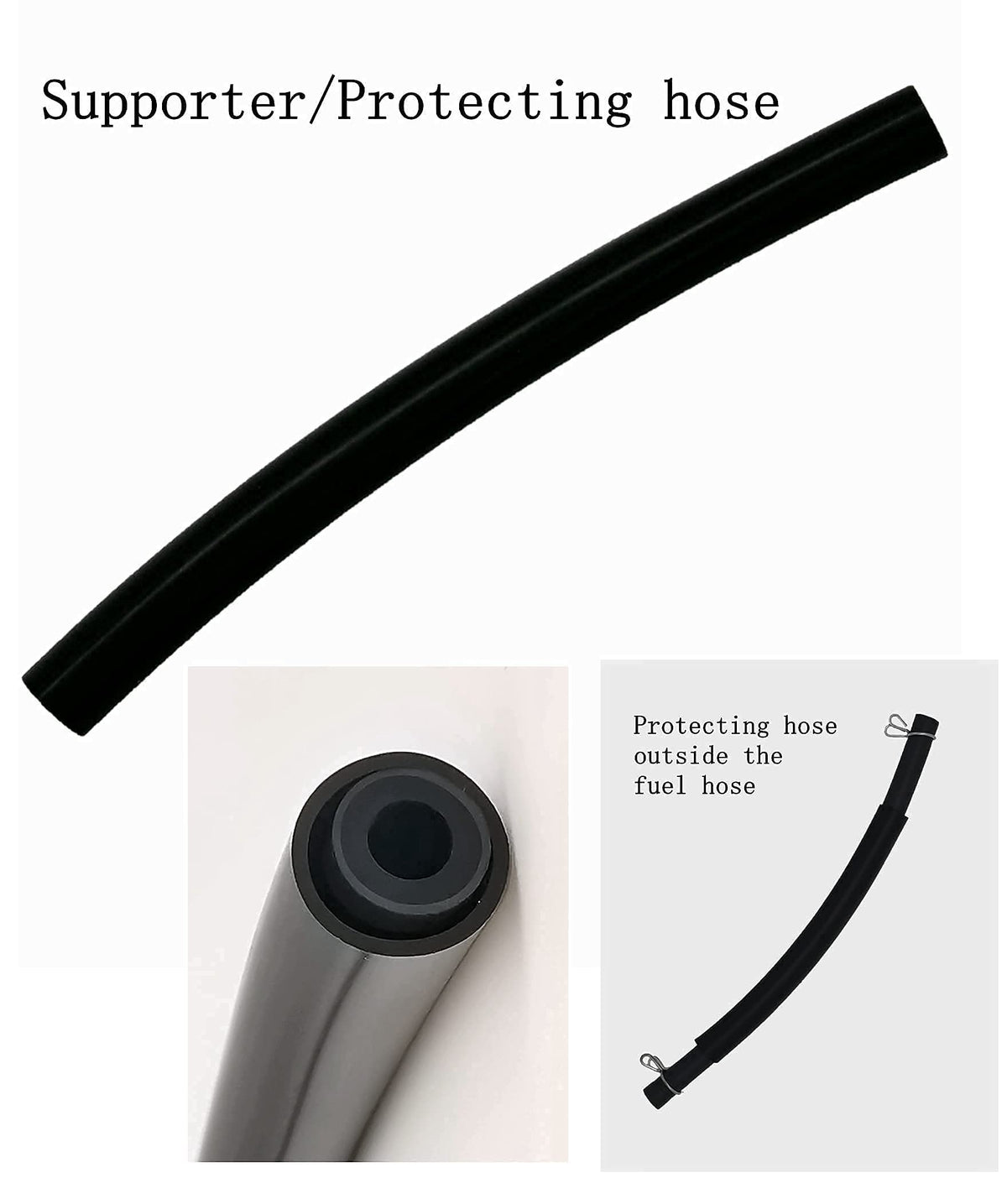 YAMAKATO protective fuel line and sleeve for leak prevention and durability