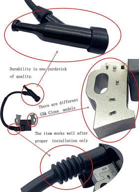 YAMAKATO close-up of 4-pin connector illustrating secure OEM-compatible electrical connection