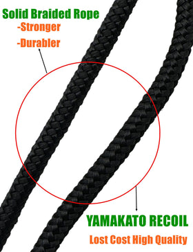YAMAKATO starter installed on a go-kart engine demonstrating simple replacement