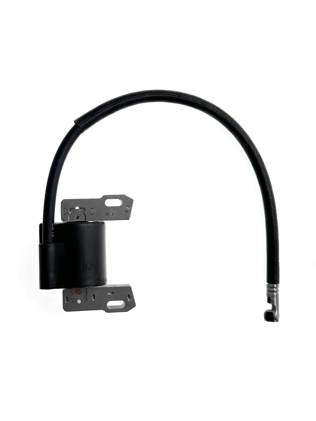 YAMAKATO ignition coil next to ruler showing size and bolt spacing for correct fitment benefit