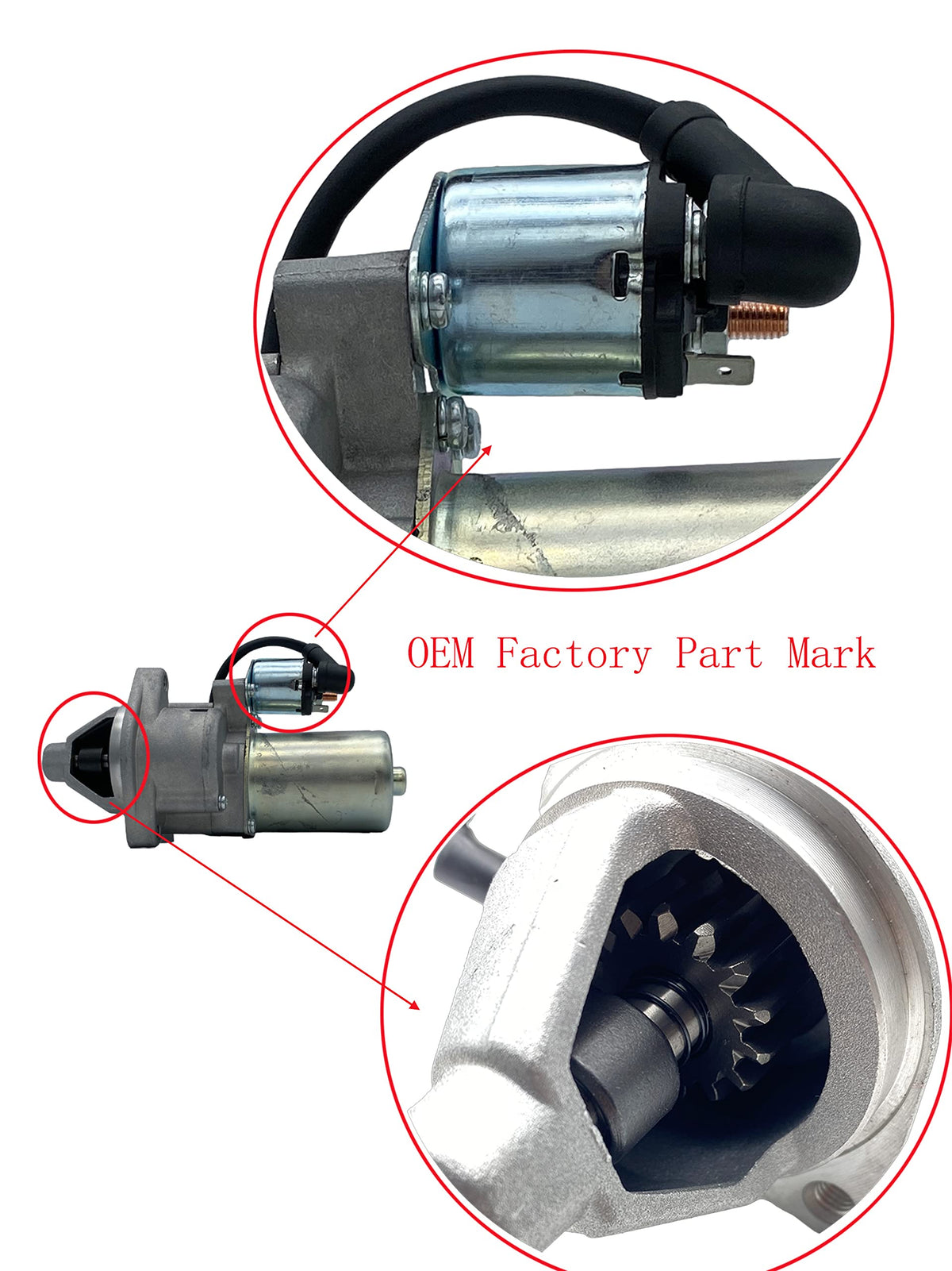 YAMAKATO starter terminal details showing clear wiring points for fast install