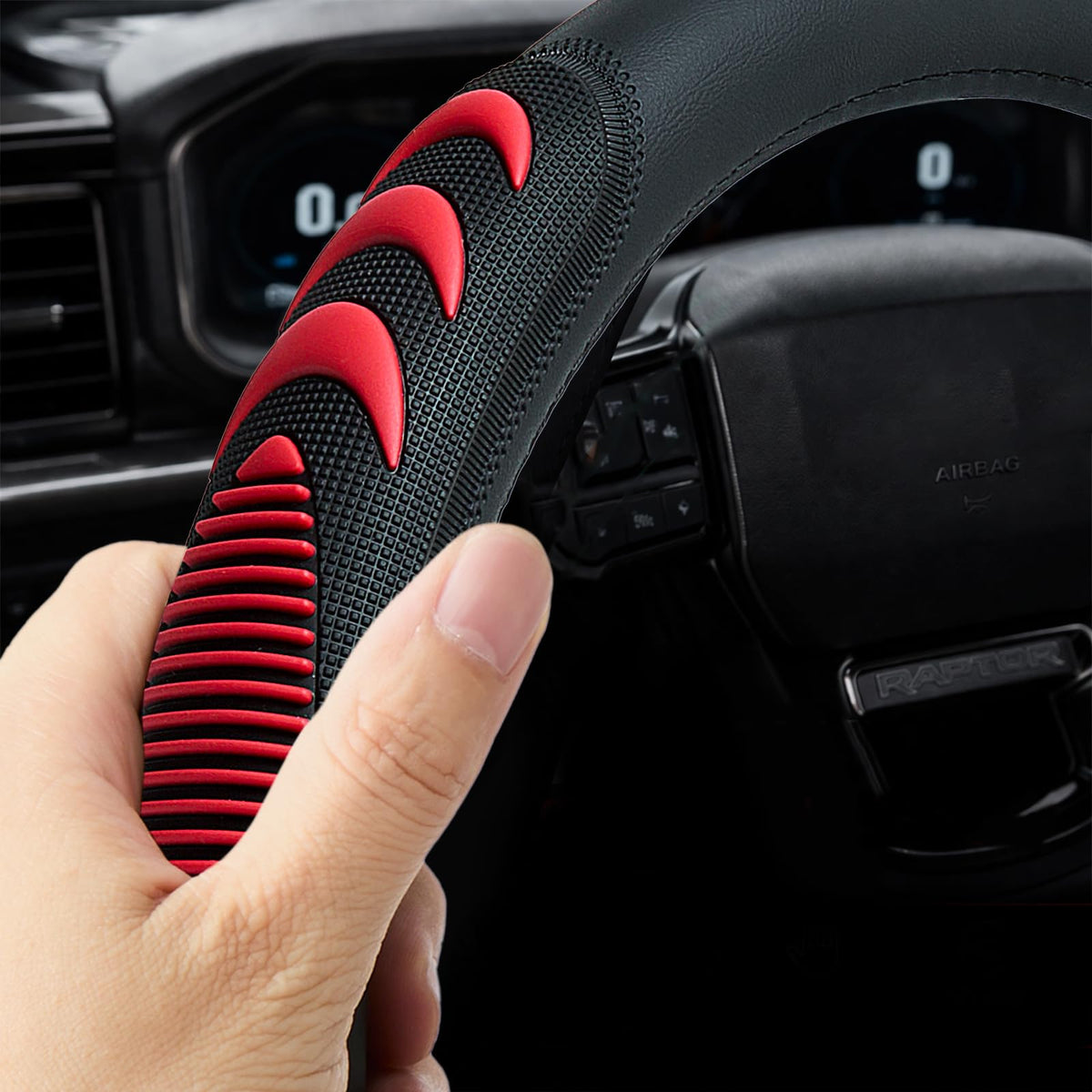 Yangday interior rubber non-slip plaid liner ensuring secure fit and stability