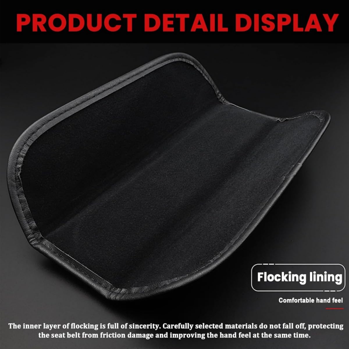 YANGFANGV seat belt covers in car interior adding stylish protection and comfort