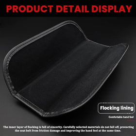 YANGFANGV seat belt covers in car interior adding stylish protection and comfort