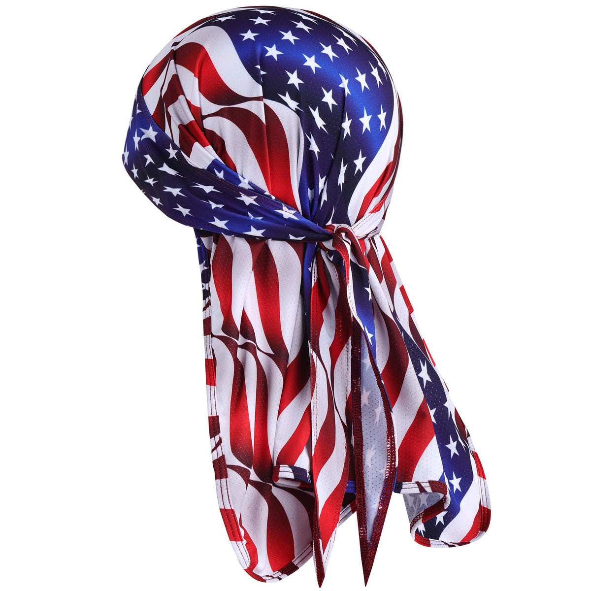 YANIKY front view showing flag pattern and comfortable fit benefit