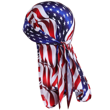 YANIKY front view showing flag pattern and comfortable fit benefit