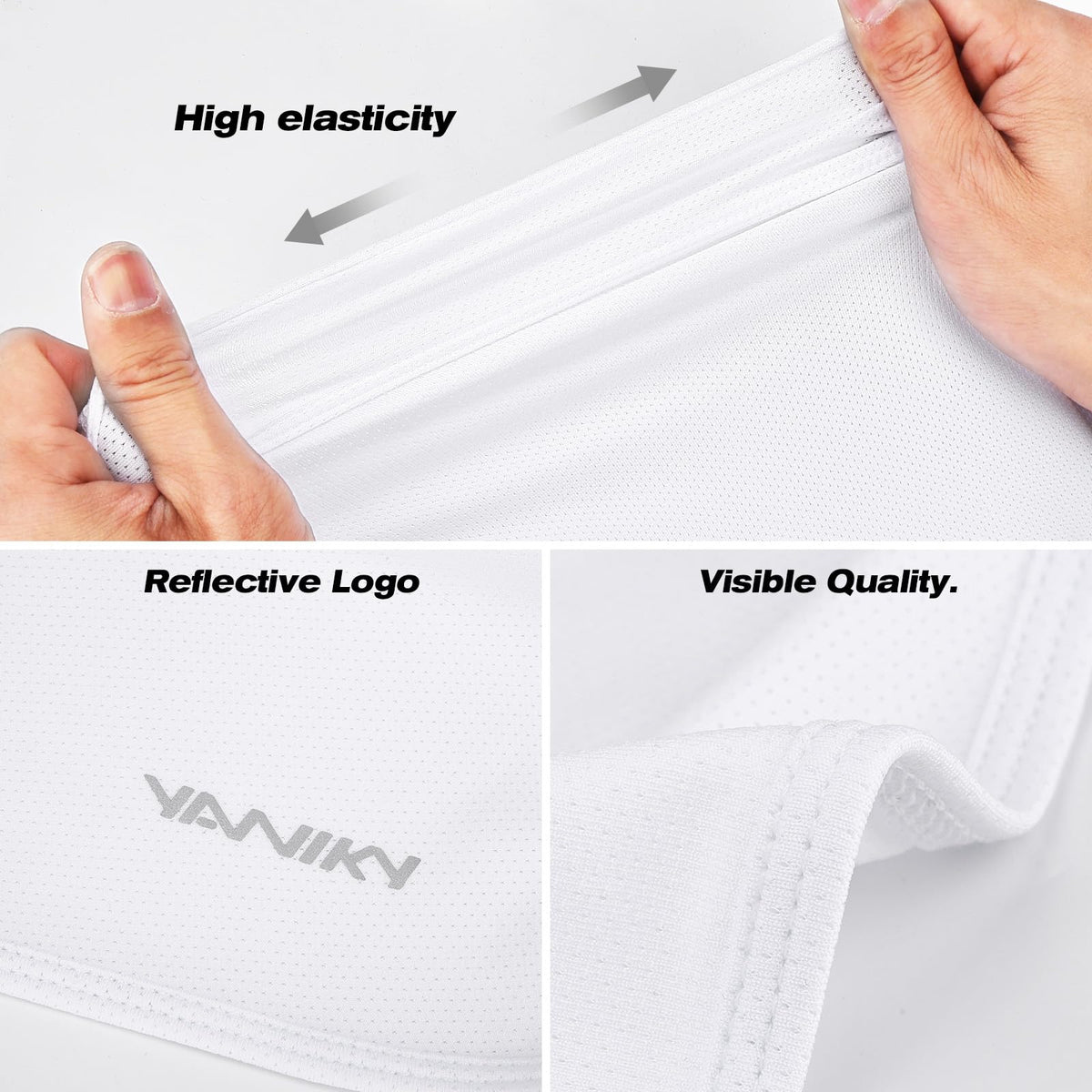 YANIKY extended neck drape protecting neck from sun benefit