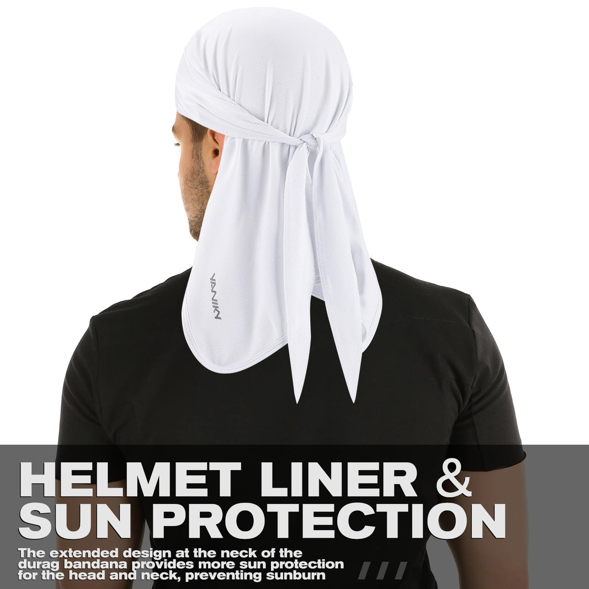 YANIKY worn under helmet demonstrating liner comfort benefit