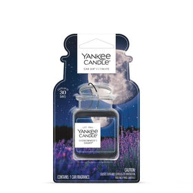 Yankee Candle insert close-up texture highlighting compressed fragrance and benefit: strong slow release