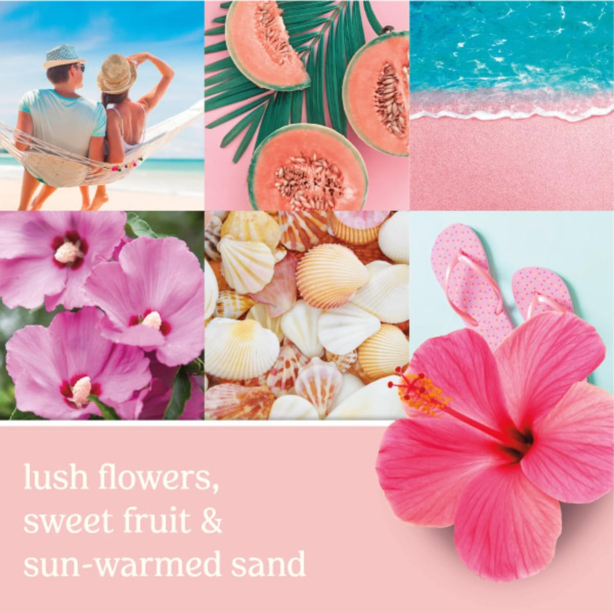 Yankee Candle Pink Sands three-pack arranged to show value and extra coverage