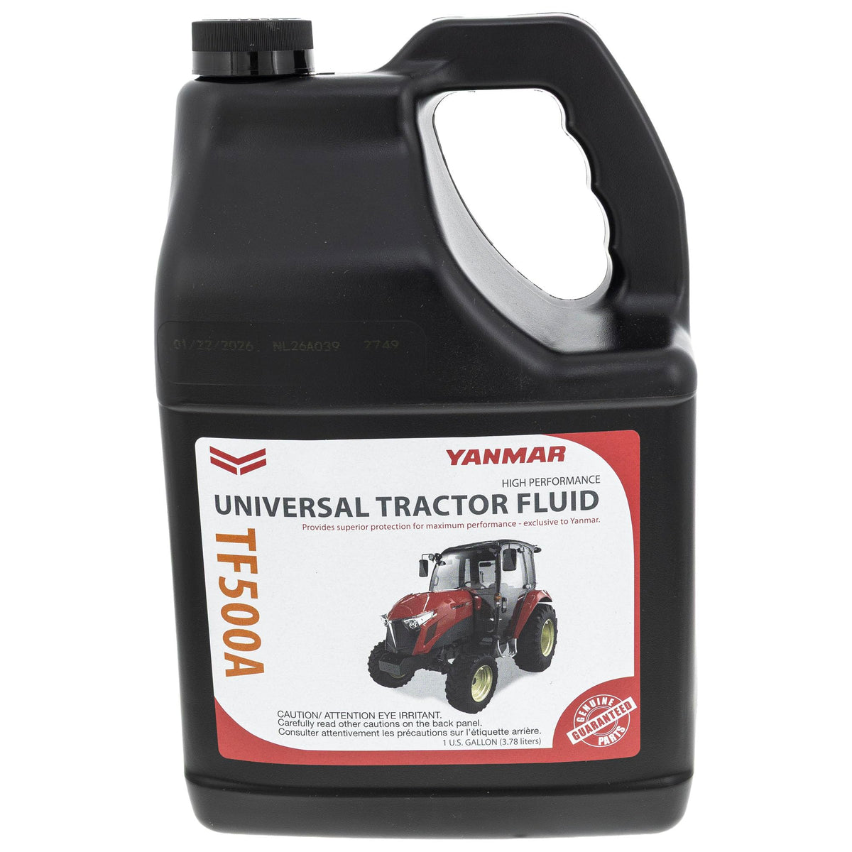 YANMAR TF500A 1-gallon jug front view showing product and branding for reliable maintenance