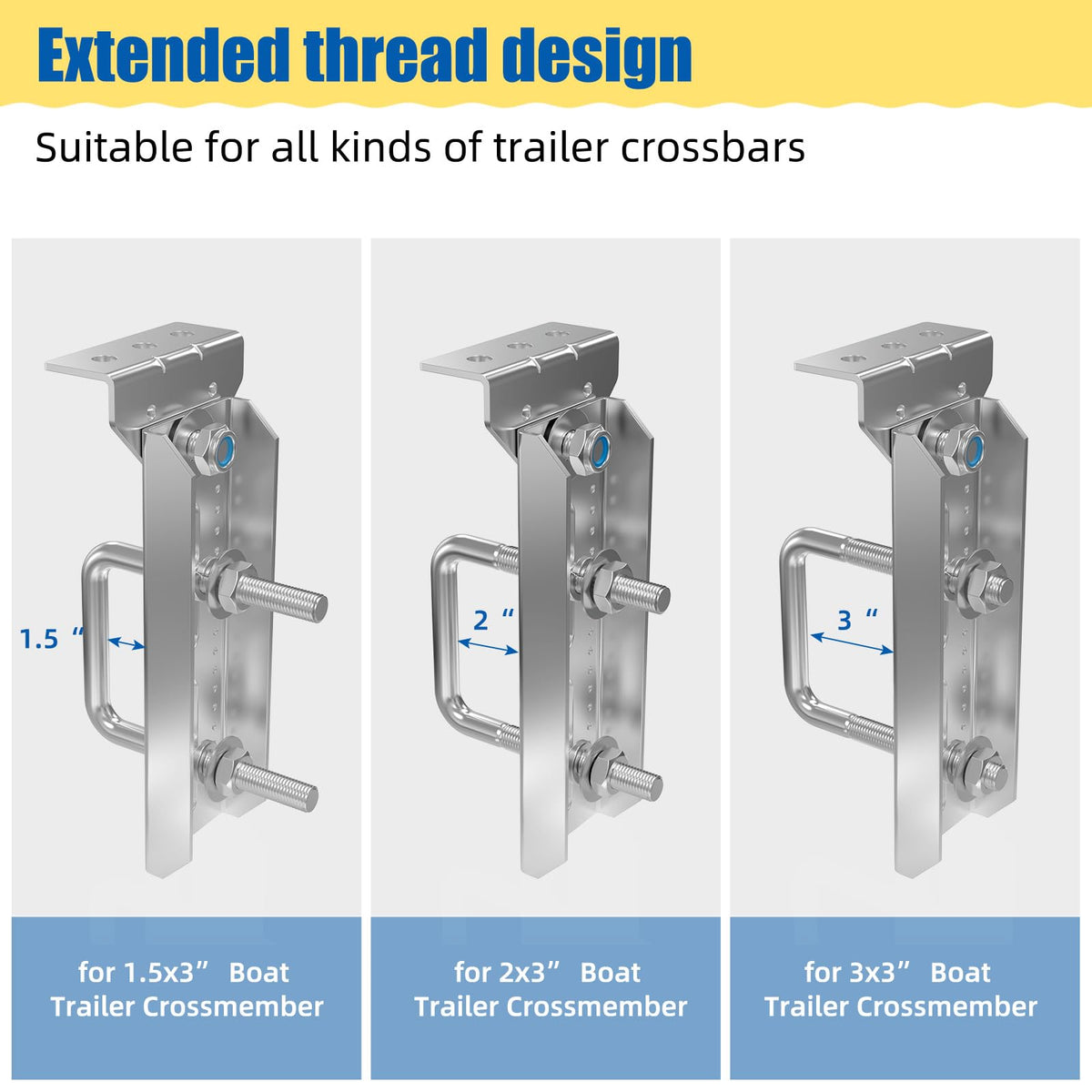 Yantuo close-up of galvanized swivel top showing corrosion resistance benefit