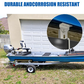 Yantuo lifestyle photo of boat on trailer showing improved hull contact benefit