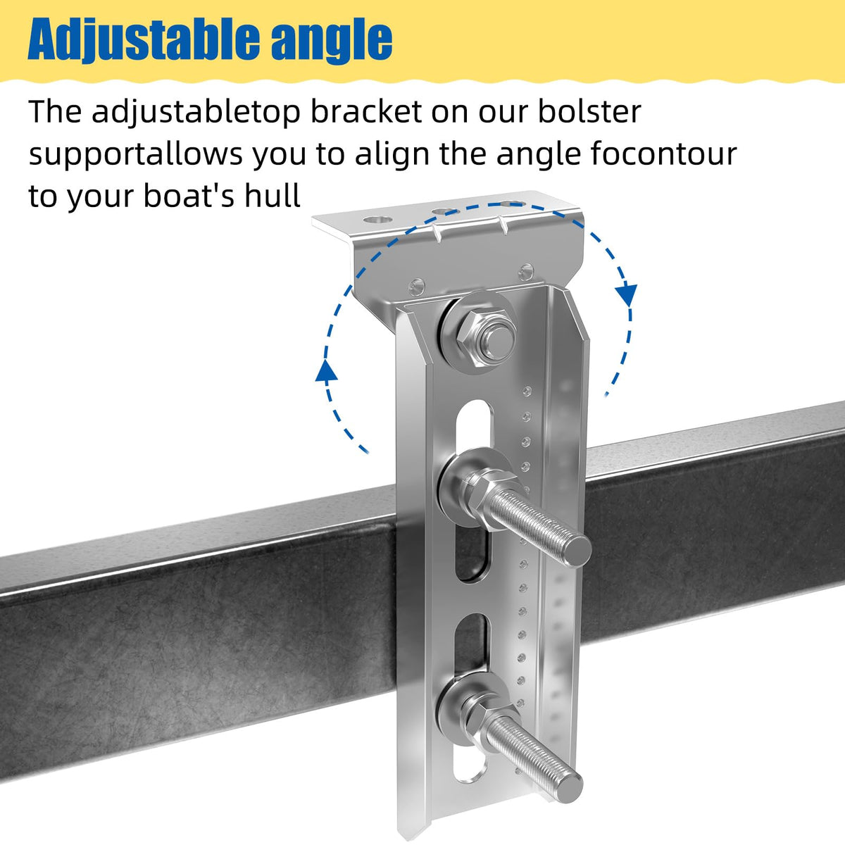 Yantuo slotted bunk plate detail showing adjustable height benefit