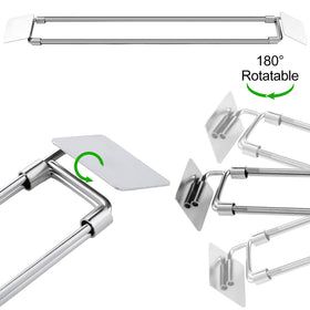 Yaocom close-up of adhesive stainless end plate demonstrating strong hold