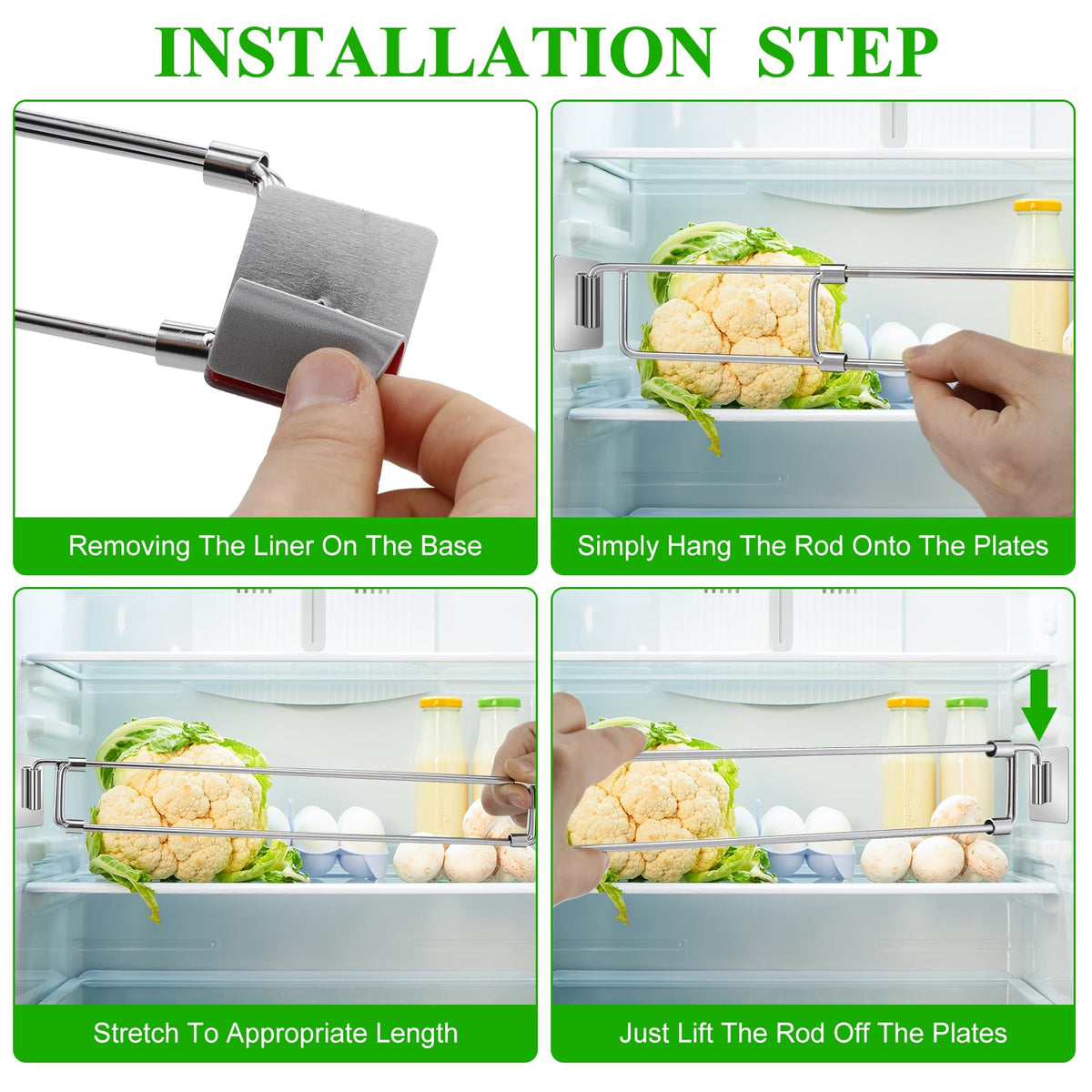Yaocom stainless-steel rod detail highlighting rust-resistant finish
