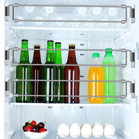 Yaocom rods used in a kitchen cabinet illustrating tidy organized storage