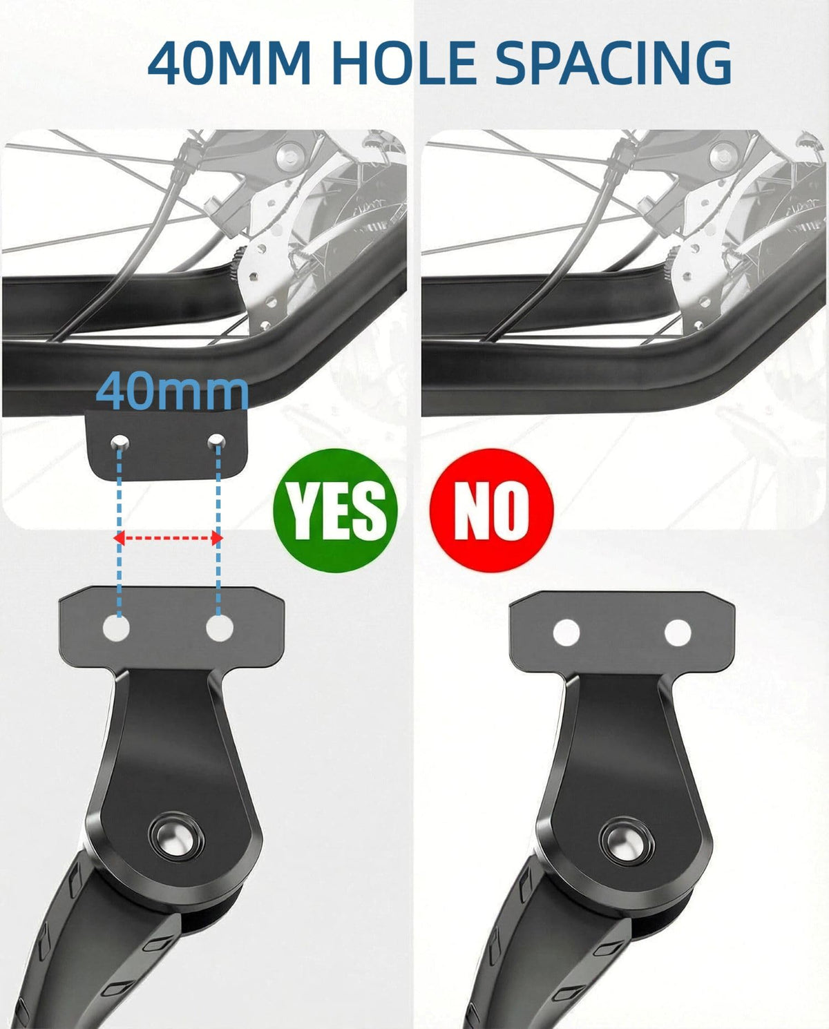 YAORISE packaged with screws and hex wrenches for easy install