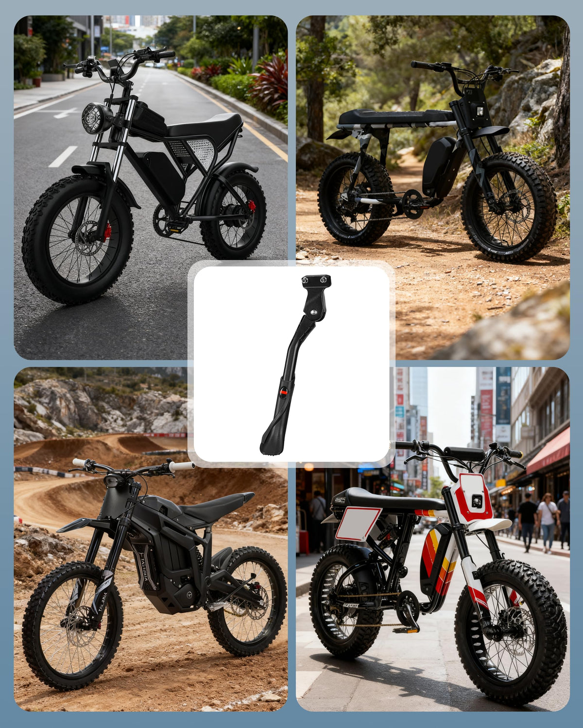 YAORISE beside ruler showing length range for 20-22 inch bikes