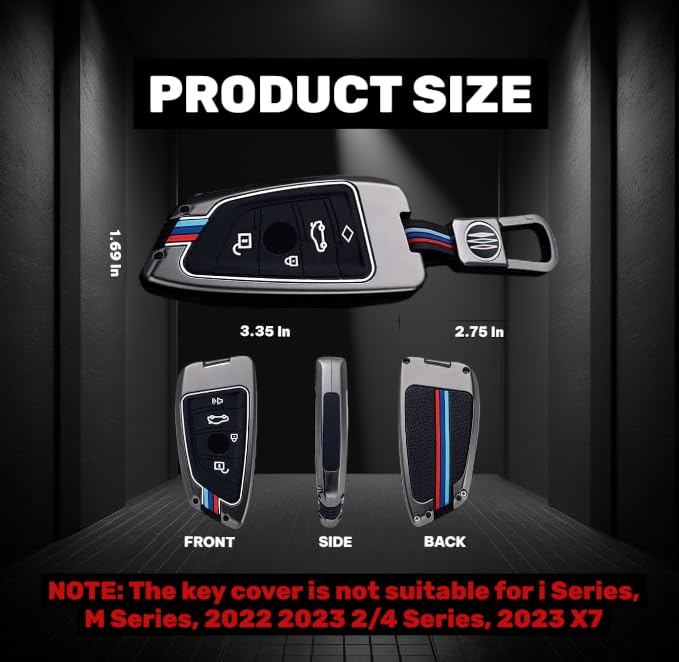 YAREY in-hand scale with BMW key, demonstrates size and premium hand-feel