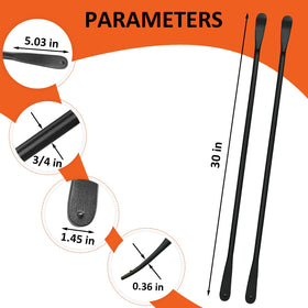 YATOINTO closeup of black matte finish for improved grip and corrosion resistance