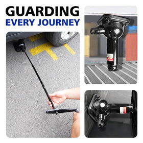 YATOINTO disassembled handle inside trunk showing compact storage benefit