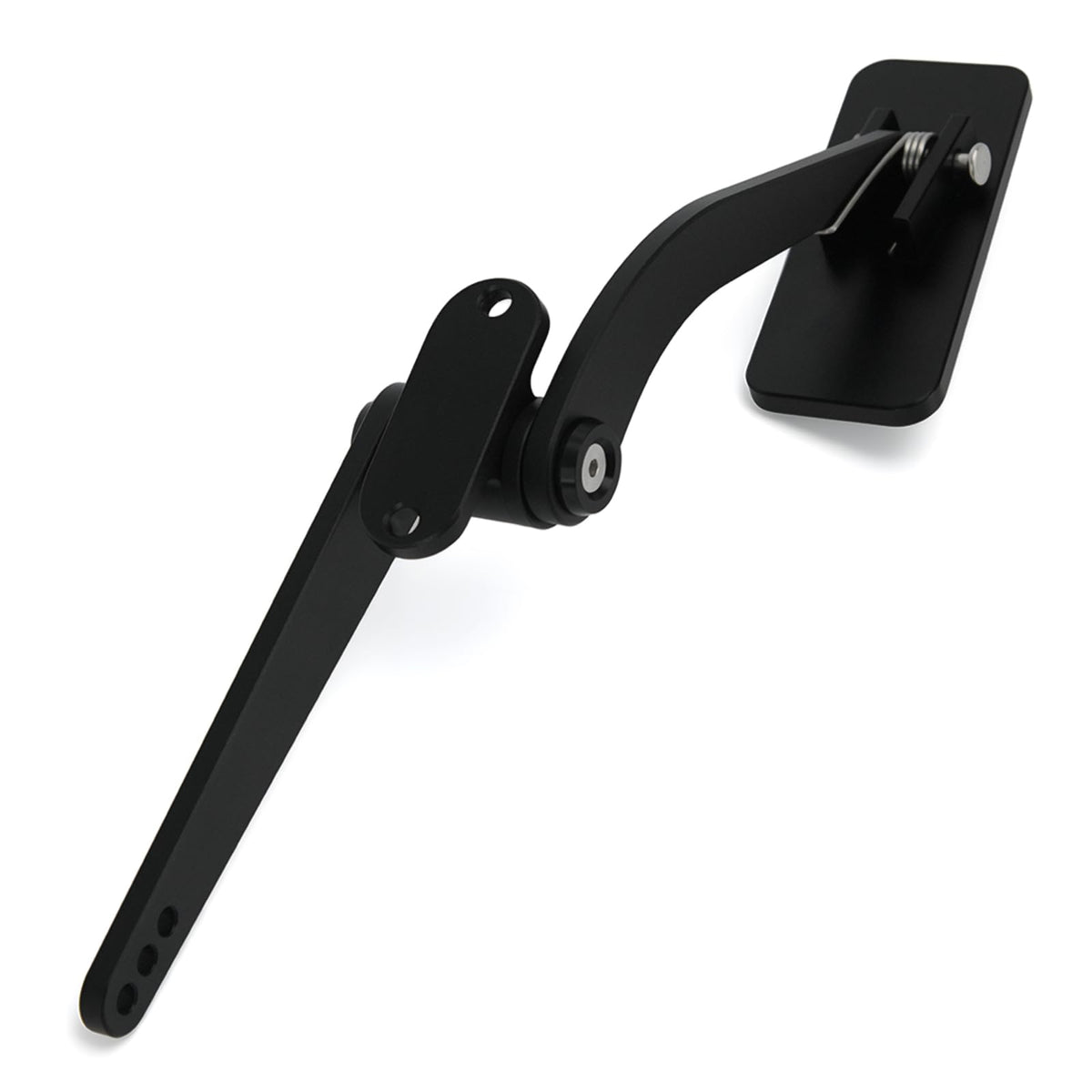 YAURILO pedal next to ruler showing scale for accurate fit verification