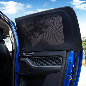 Yayalovehomee front view installed on SUV reduces glare and adds privacy