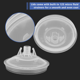 YAYODS liner detail showing flexible material for easy removal and low mess