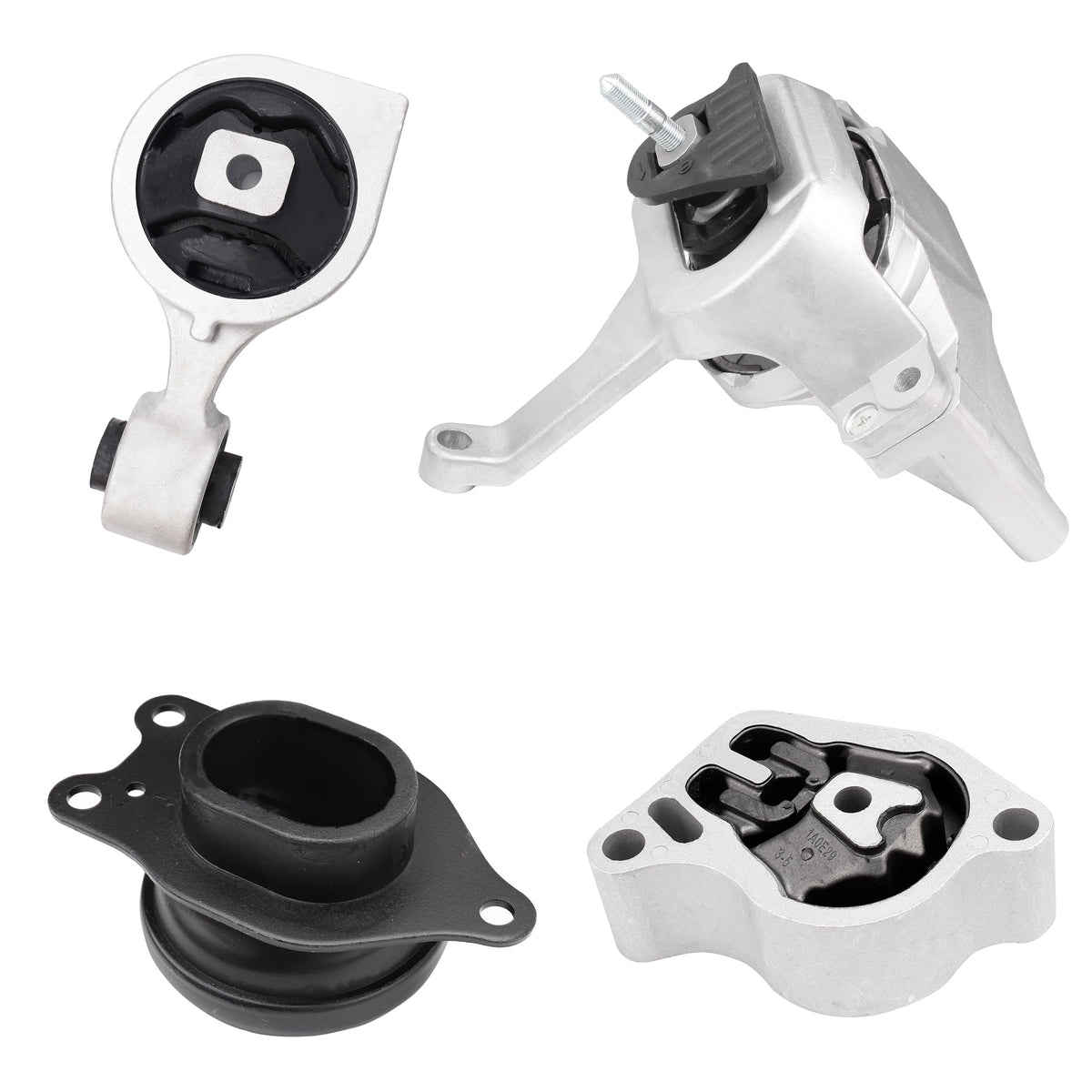 YBDDZH front view of packaged mount kit showing fit and contents benefit
