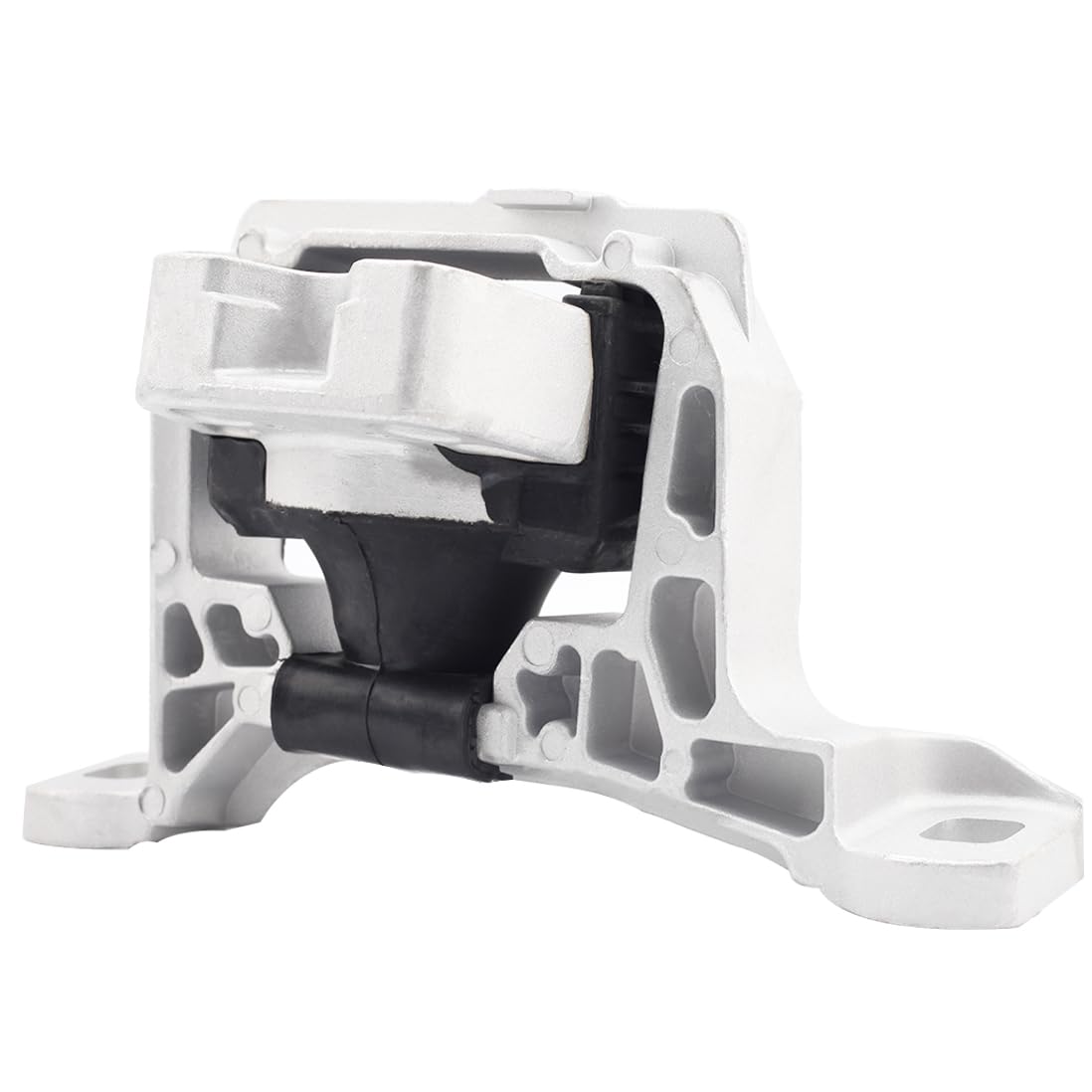YBDDZH front view of engine and transmission mount showing complete assembly and fit benefits